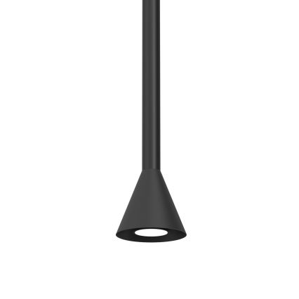 Pakaramā lampa uz stieples MAZZO 1xGU10/8W/230V melna