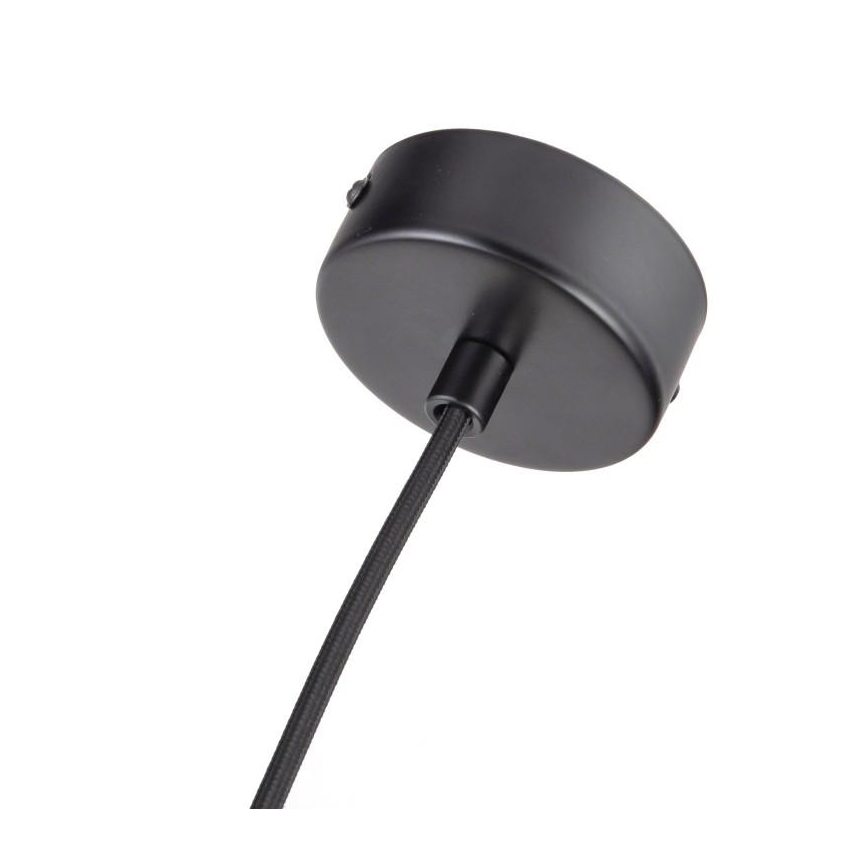 Pakaramā lampa uz troses 1xGU10/10W/230V Ø 11 cm masīvkoks/osis