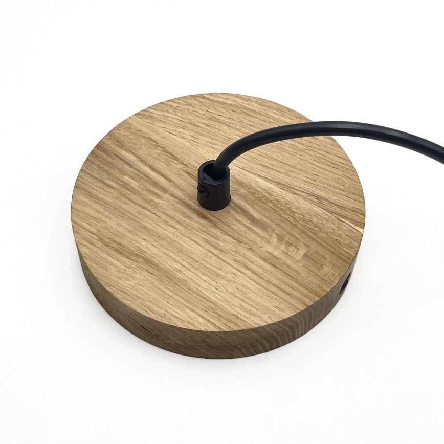 Pakaramā lampa uz troses PIA 1xE27/60W/230V Ø 30 cm ozols