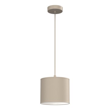 Pakaramā lampa uz vada ARDEN 1xE27/15W/230V, diam. 18 cm, bēša