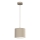 Pakaramā lampa uz vada ARDEN 1xE27/15W/230V, diam. 18 cm, bēša