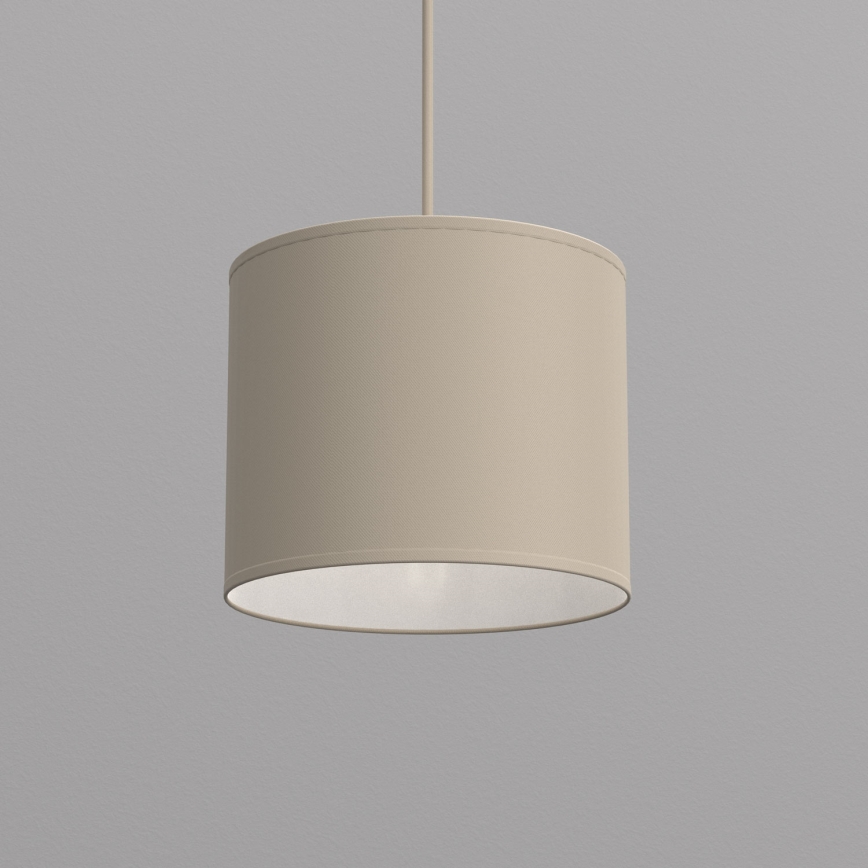 Pakaramā lampa uz vada ARDEN 1xE27/15W/230V, diam. 18 cm, bēša