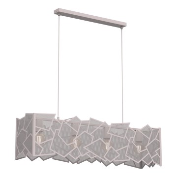 Pakaramā lampa uz vada CAMO 4xE27/15W/230V bēša