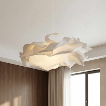 Pakaramā lampa uz vada CLOUDY 1xE27/40W/230V balta
