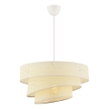 Pakaramā lampa uz vada COUPER 1xE27/60W/230V balta