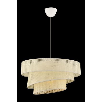 Pakaramā lampa uz vada COUPER 1xE27/60W/230V balta