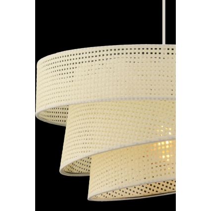 Pakaramā lampa uz vada COUPER 1xE27/60W/230V balta