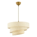 Pakaramā lampa uz vada COUPER 1xE27/60W/230V krēmkrāsā