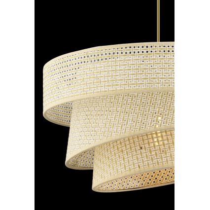 Pakaramā lampa uz vada COUPER 1xE27/60W/230V krēmkrāsā