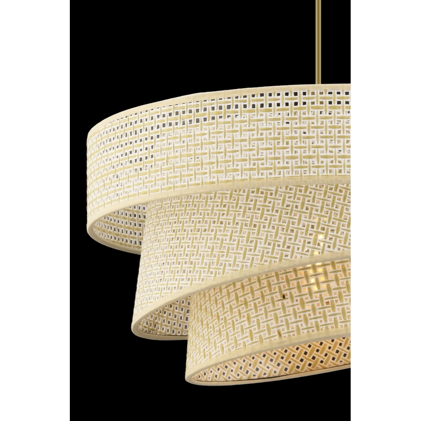 Pakaramā lampa uz vada COUPER 1xE27/60W/230V krēmkrāsā