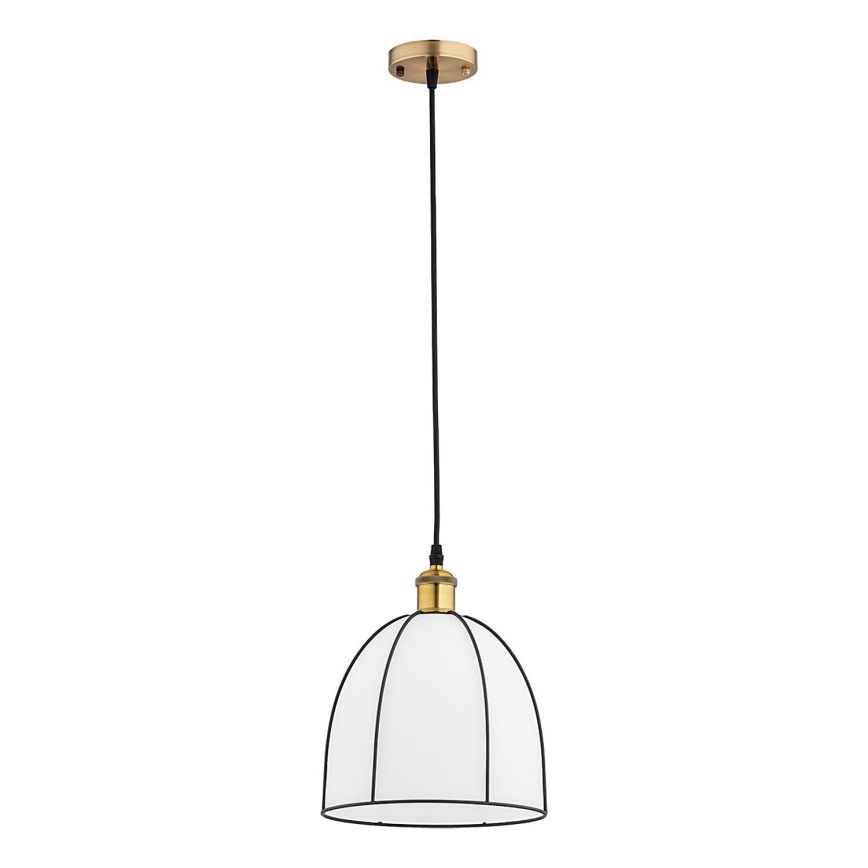 Pakaramā lampa uz vada DAVE 1xE27/15W/230V zelta/melna