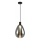 Pakaramā lampa uz vada DENSO 1xG9/5W/230V Ø 20 cm melns hroms
