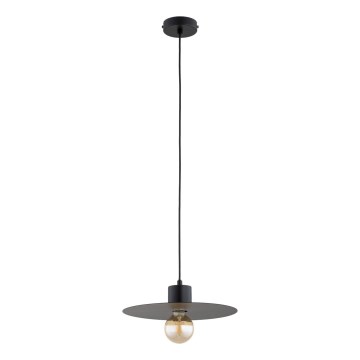 Pakaramā lampa uz vada EMELI 1xE27/15W/230V melna