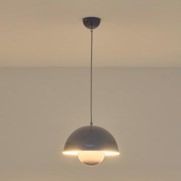 Pakaramā lampa uz vada JARDEN 1xE27/15W/230V, pelēka