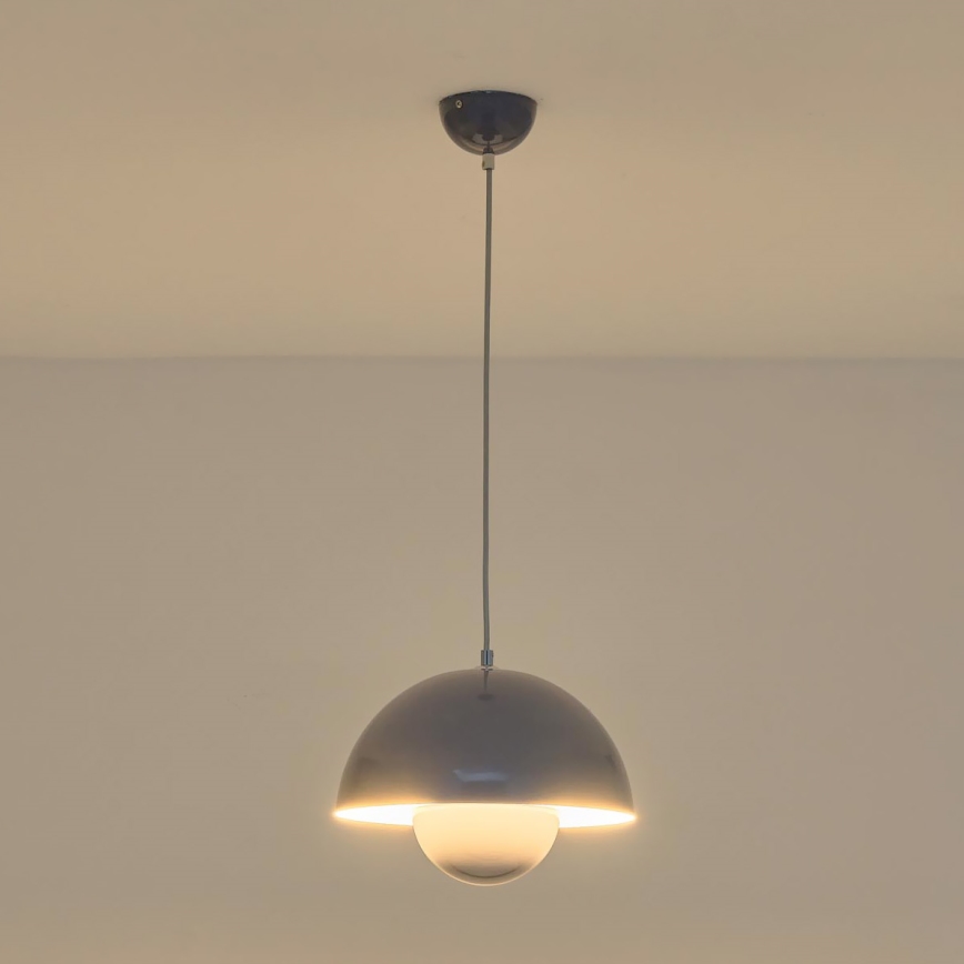 Pakaramā lampa uz vada JARDEN 1xE27/15W/230V, pelēka