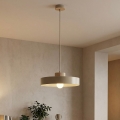 Pakaramā lampa uz vada KIVI 1xE27/15W/230V bēša