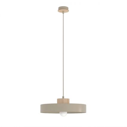 Pakaramā lampa uz vada KIVI 1xE27/15W/230V bēša