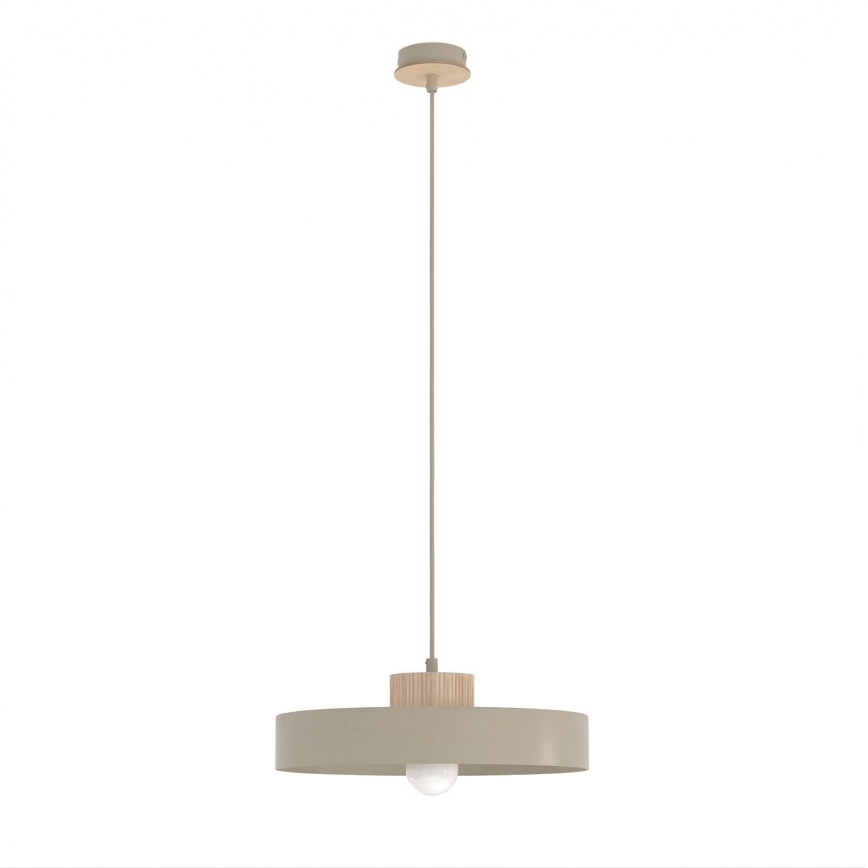 Pakaramā lampa uz vada KIVI 1xE27/15W/230V bēša