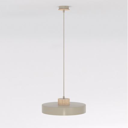 Pakaramā lampa uz vada KIVI 1xE27/15W/230V bēša