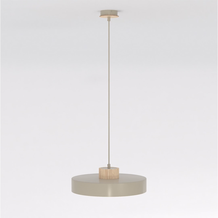Pakaramā lampa uz vada KIVI 1xE27/15W/230V bēša