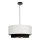 Pakaramā lampa uz vada NATIA 1xE27/60W/230V balta/melna