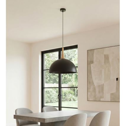 Pakaramā lampa uz vada NAUTICA 1xGX53/12W/230V melna