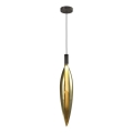 Pakaramā lampa uz vada NORDIC 1xG9/5W/230V melna/zelta