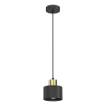 Pakaramā lampa uz vada PARKLA 1xE27/15W/230V melna