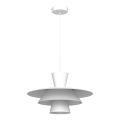 Pakaramā lampa uz vada PLATO 1xE27/15W/230V balta