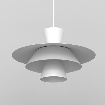 Pakaramā lampa uz vada PLATO 1xE27/15W/230V balta
