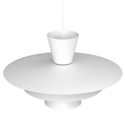Pakaramā lampa uz vada PLATO 1xE27/15W/230V balta
