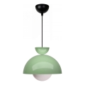 Pakaramā lampa uz vada SALVA 1xE27/15W/230V zaļa