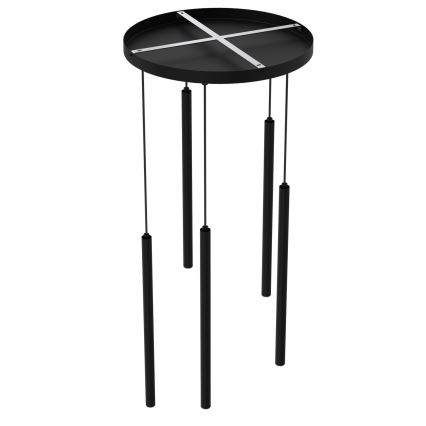 Pakaramā lampa uz vada YORU 8xG9/8W/230V melna
