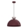 Pakaramā lampa uz vadiņa NEVIS 1xE27/15W/230V Ø 38 cm vīnsarkans