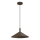 Pakaramā lustra ANEGA ar kabeli 1xGX53/15W/230V, diam. 30 cm, brūna