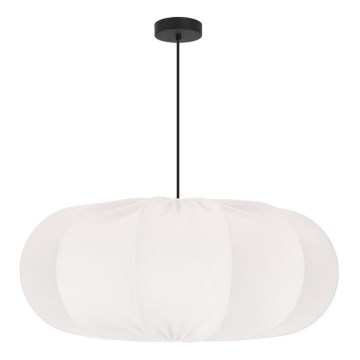 Pakaramā lustra ar kabeli CAFEE 1xE27/40W/230V, diametrs 52 cm, balta