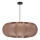 Pakaramā lustra CAFEE 1xE27/40W/230V Ø 52 cm brūna