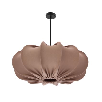 Pakaramā lustra CAFEE 1xE27/40W/230V Ø 52 cm brūna