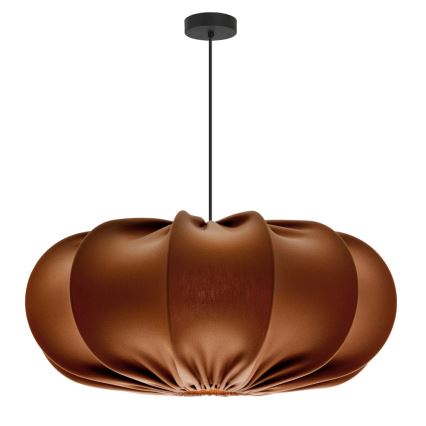 Pakaramā lustra CAFEE 1xE27/40W/230V Ø 52 cm brūna