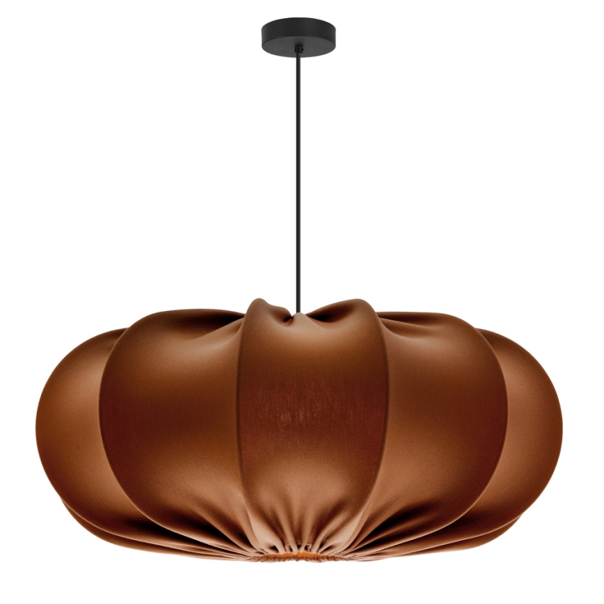 Pakaramā lustra CAFEE 1xE27/40W/230V Ø 52 cm brūna