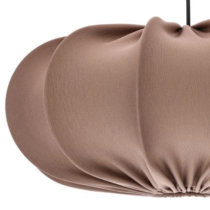 Pakaramā lustra CAFEE 1xE27/40W/230V Ø 52 cm brūna