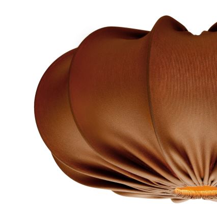 Pakaramā lustra CAFEE 1xE27/40W/230V Ø 52 cm brūna