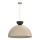 Pakaramā lustra NEVIS 1xE27/15W/230V Ø 50 cm bēša
