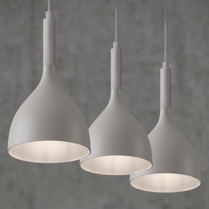 Pakaramā lustra NOAK 3xE27/15W/230V krēmkrāsas