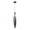 Pakaramā lustra NORDIC ar vadu 1xG9/5W/230V, melna hroma apdare