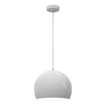 Pakaramā lustra SOOL 1xE27/15W/230V Ø 27 cm balta
