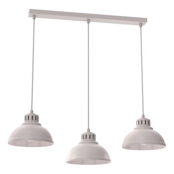 Pakaramā lustra SVEN 3xE27/15W/230V, krēmkrāsas