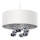 Pakaramā lustra uz vada BUBBLE, 1x E27/60W/230V, Ø 40 cm, balta