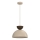 Pakaramā lustra uz vada NEVIS 1xE27/15W/230V Ø 29 cm, bēša