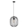 Pakaramā lustra uz vada OVELLA 1xE27/15W/230V Ø 34 cm melna